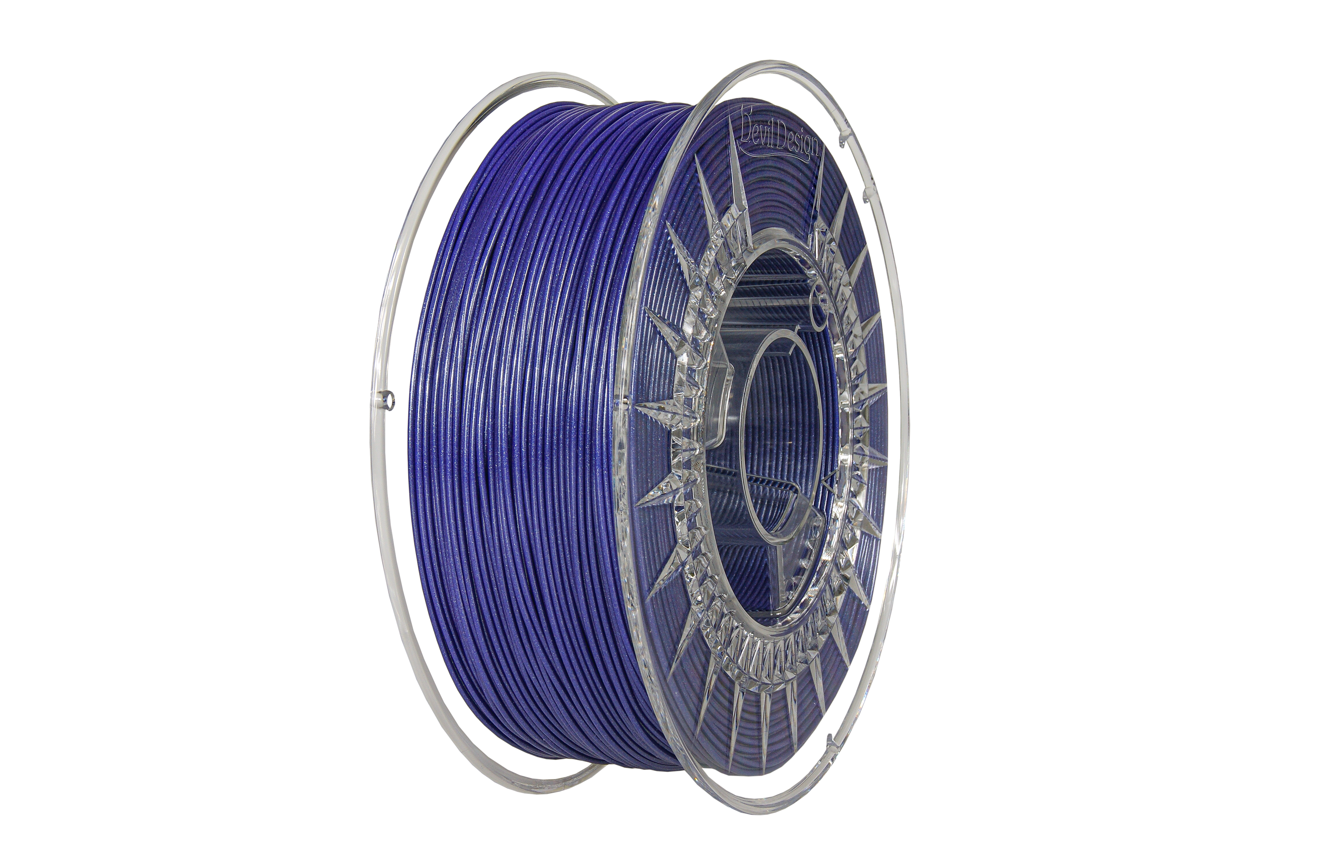 Devil Design  PET-G филамент 1.75 мм, 1 кг (2.0 lbs) - галактическо виолетов